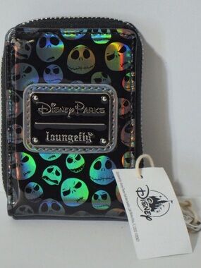 Disney Parks Loungefly Nightmare Before Christmas Jack Skellington Wallet